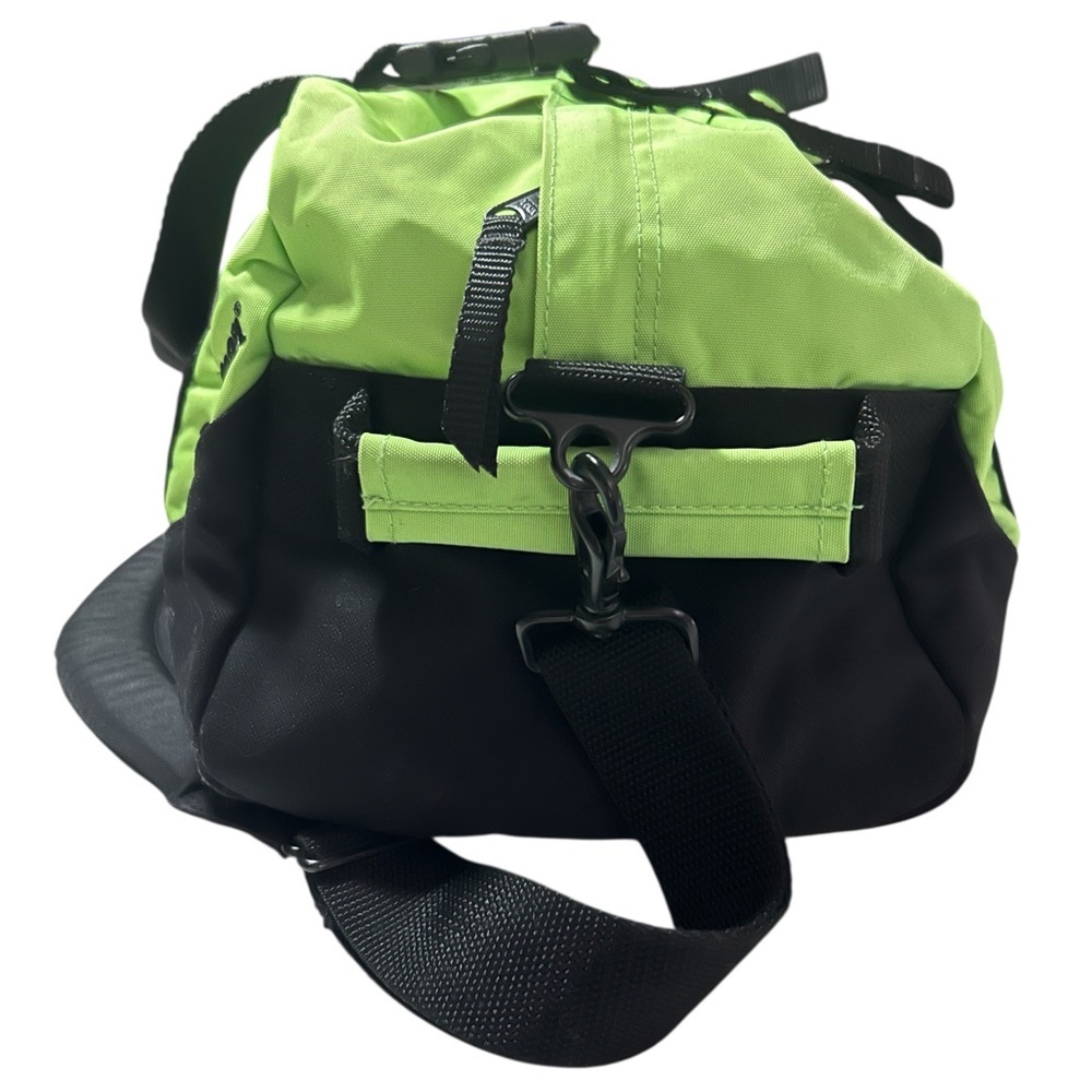 L.L. Bean weekender Lime and Black Duffel Bag - Picture 3 of 10